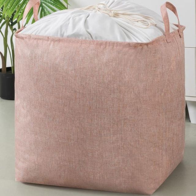 대용량 패브릭 수납 파우치 75L 100L 이불 정리함