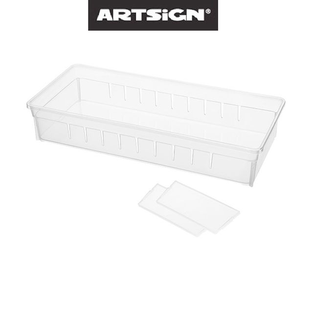 칸칸 서랍정리함 넓고짧은2형 책상수납함 트레이