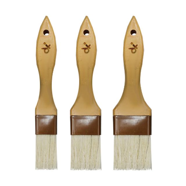 델키 요리브러시 소중형3종택일 장어붓 요리붓 브러쉬