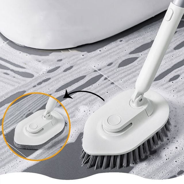 2종류 헤드 욕실 청소솔 세트 브러쉬 화장실 틈색청소