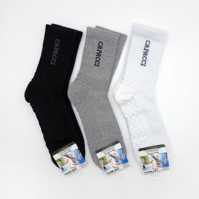 가파치 스포츠 에어삭스 장목 3켤레묶음 ELY-9010