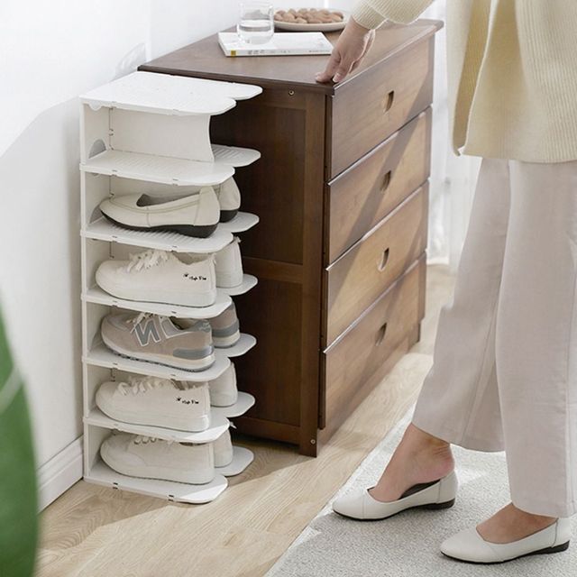 6단 조립식 현관 신발장 수납 정리대 신발보관함