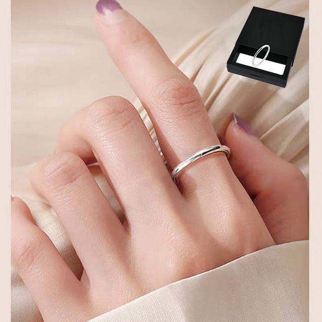 패션소품 실반지 링 레이어드링 남여공용 은반지
