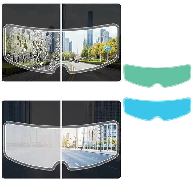 오토바이 헬멧 필름 3p 김서림방지 방수 빗물방지