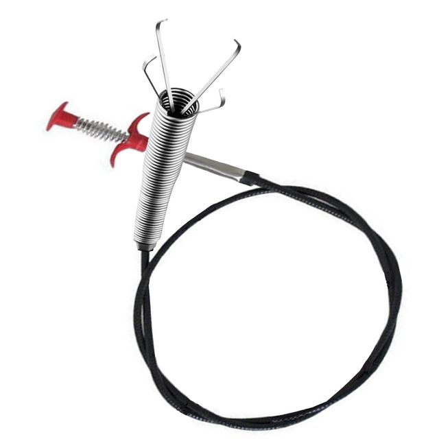 집게형 배수관 관통기 1.5m 스네이크 뚜러뻥 관집게