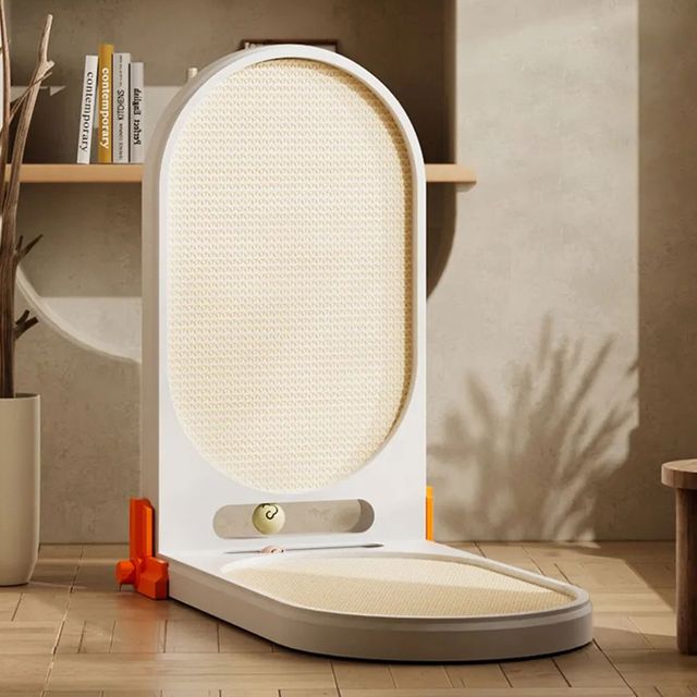 멍냥이랑 고양이 월 수직 평판 스크래쳐 130cm