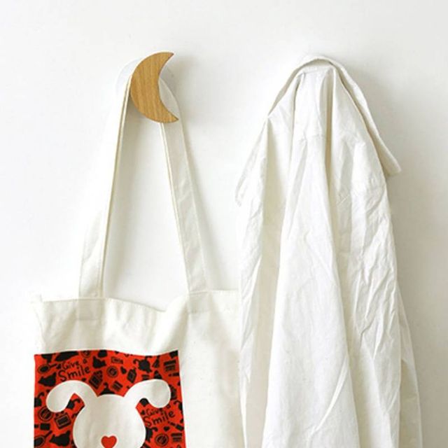 원목 벽걸이 수납 걸이 수건 걸이 인테리어 소품