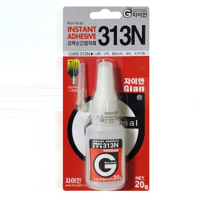 자이안 정밀 순간접착제 나무 고무 도자기용