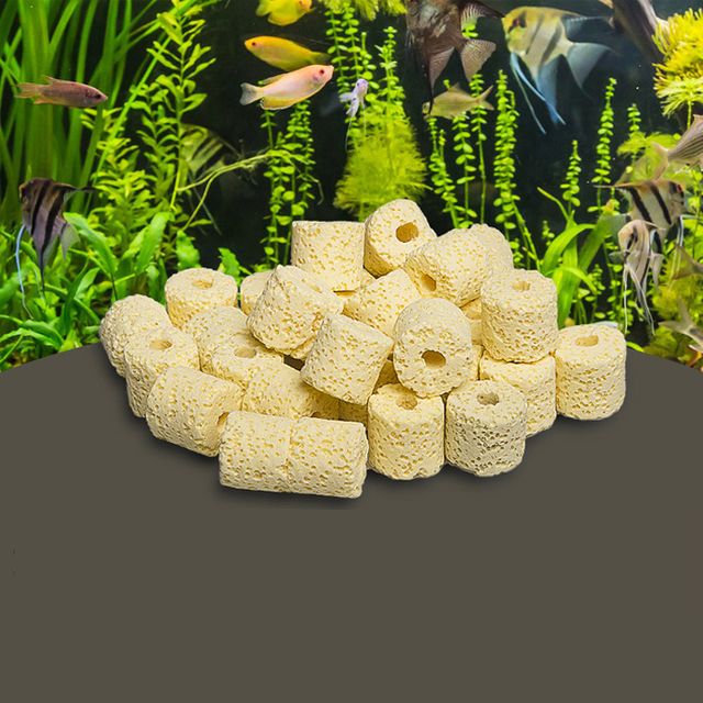 어항 스펀지 저면 상면 여과재 망 박테리아링 420g