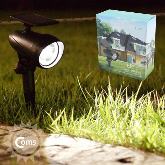 태양광 정원램프 스팟 스포트라이트 LED 가든램프