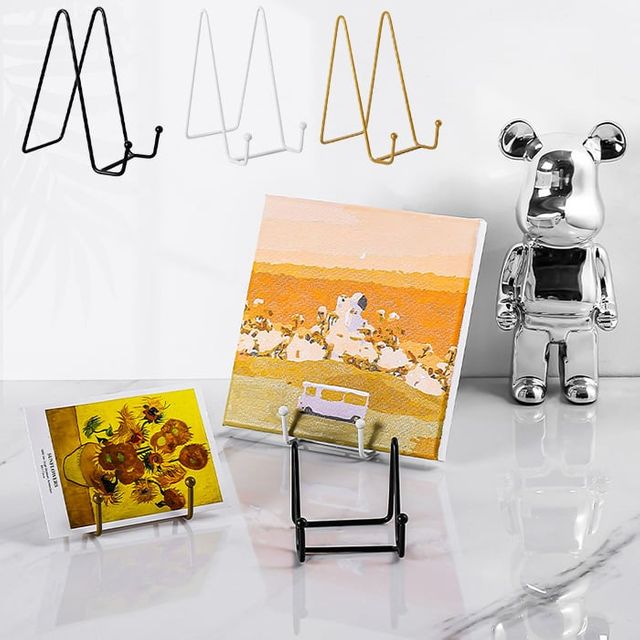 액자 사진 철제 거치대 대형 1+1 받침대 전시대 탁상