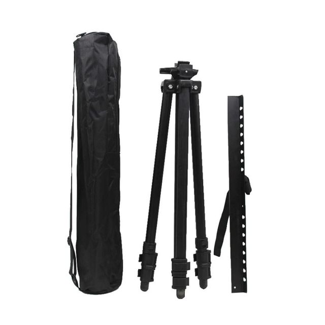 휴대용 철제 이젤 미술 그림 그리기 세트 실내 야외용