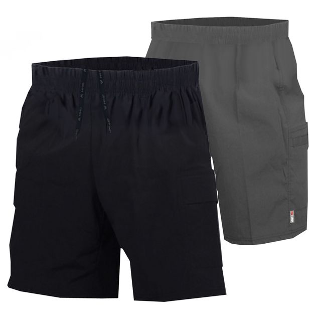 후108 남성 빅사이즈 나이스캠핑 카고 반바지 냉감 빳빳 잔주름 공간형성 땀배출