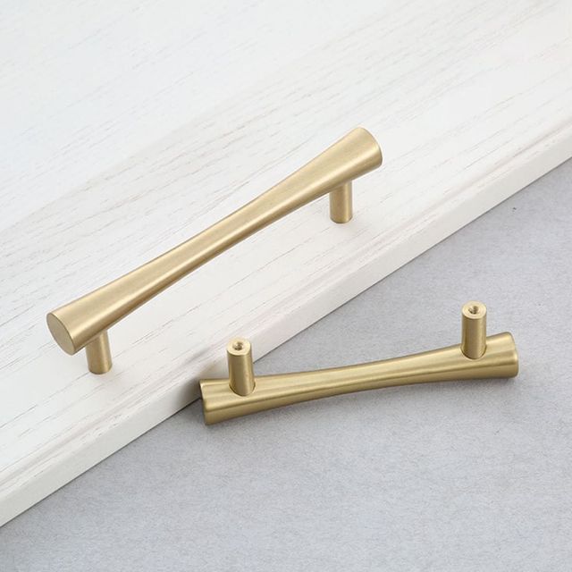 다용도 황동 골드 가구 손잡이 싱크대 신발장용 핸들