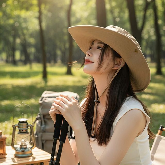 갈카마 카우보이 버튼 아웃도어 등산모자 SD-260336