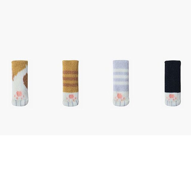 고양이 발톱 보호 의자 다리커버 모던 디자인 4개 세트