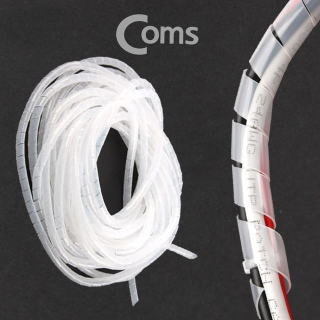 헬리컬 밴드 돼지꼬리 꽈배기 전선정리기 소 10m