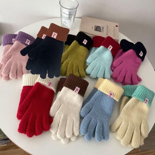 여성용 스마트폰 터치 니트 장갑 OSM-1005796