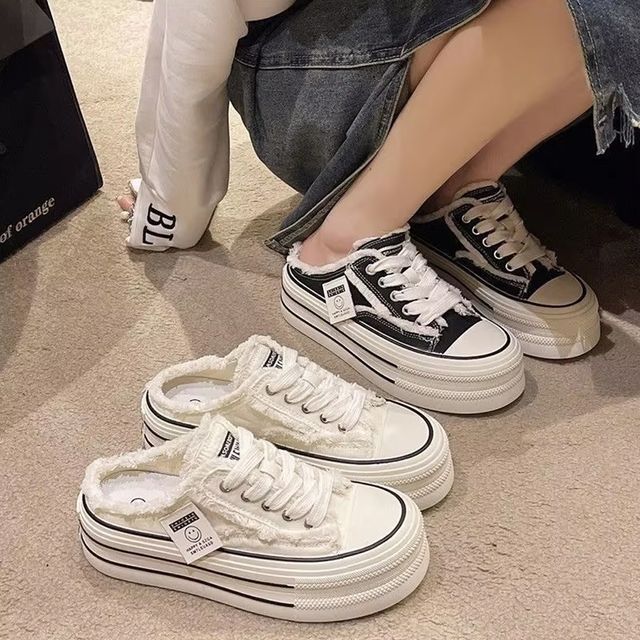 바미즈 엣지 포인트 뮬 운동화 SD-250525