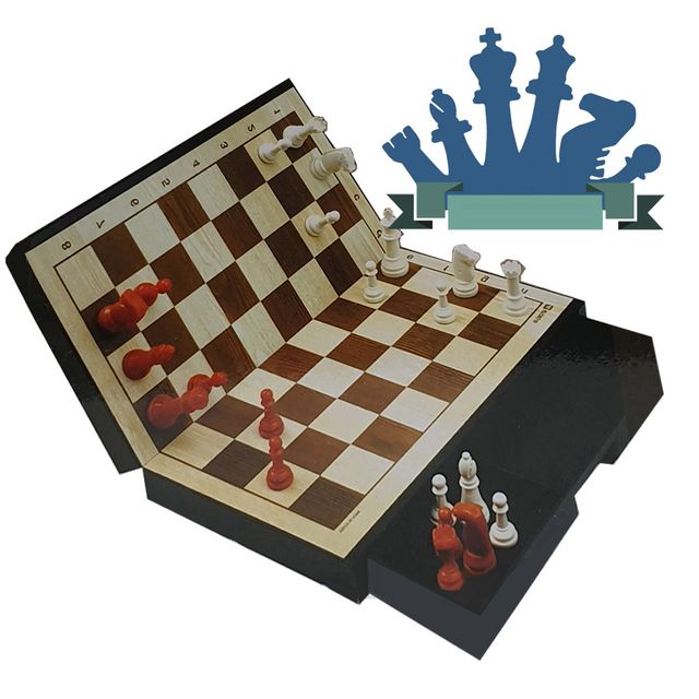 명인100 접이식소형 자석 서양체스 교본포함