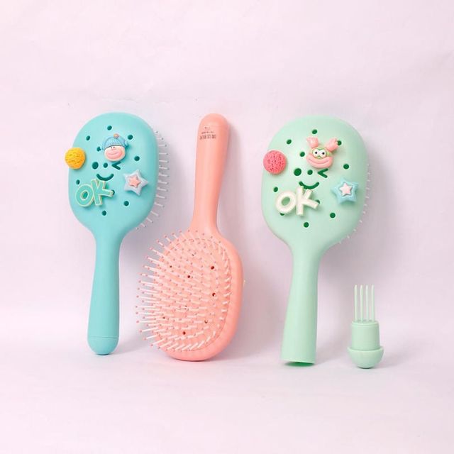 두피 마사지 볼륨 헤어 브러쉬 쿠션빗