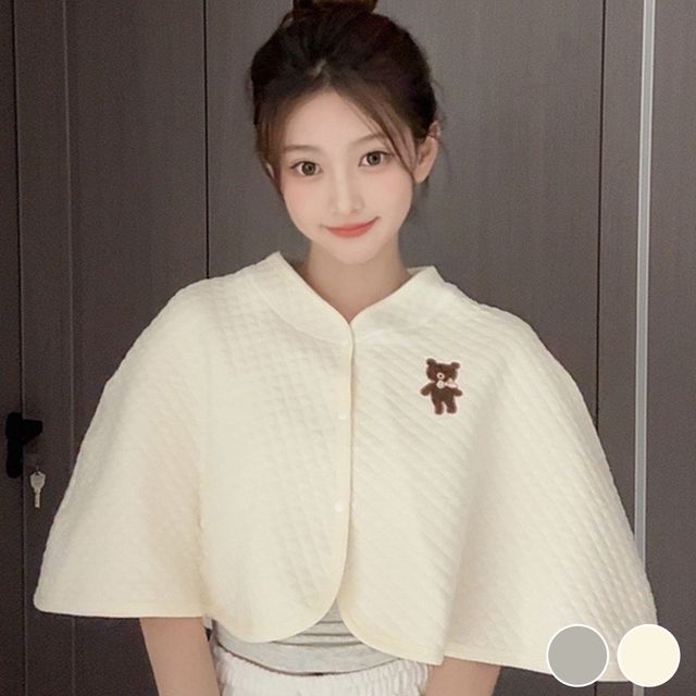 사계절 다용도 곰돌이 어깨 케이프 URD-461