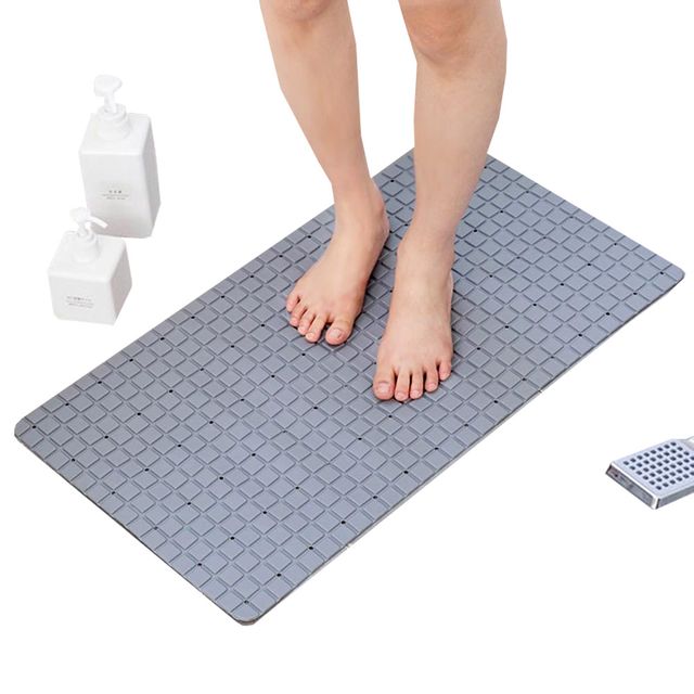 바둑판무늬 미끄럼방지 욕실매트 논슬립 흡착판식