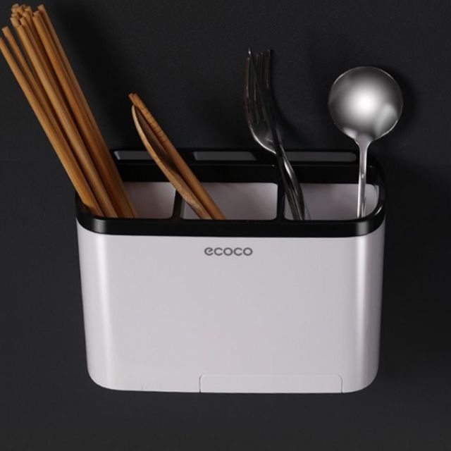 다용도 부착식 후크 수저통 거치대