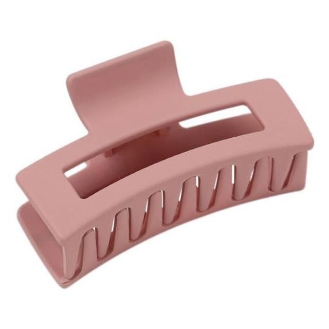 무광 사각형 올림머리 집게핀 헤어핀 여성용