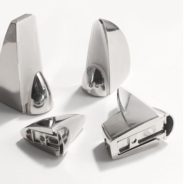 부속품 칸막이 소형 고정 유리 브라켓 간격조절 2P