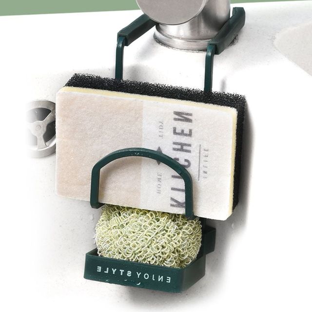 2단 수세미 건조 홀더 주방 욕실 거치대