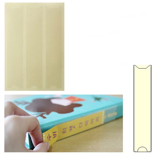 [ 주머니형 포켓 라벨테이프 대형라벨 3P 30매 30x140 ] 비닐라벨 타이틀 포켓스틱 윈디커 포스트포켓