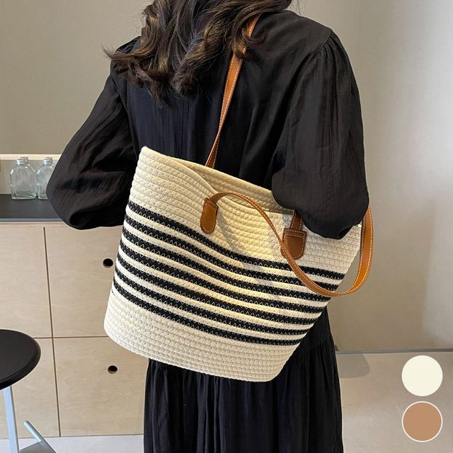 로프 스티치 숄더백 ELG-202