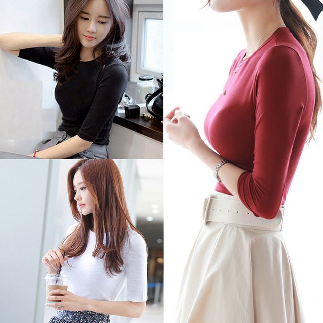 5부소매 라운드티 SD-210301