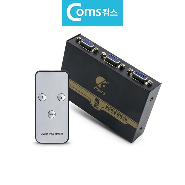 VGA RGB 2대1 모니터 선택기 선택스위치