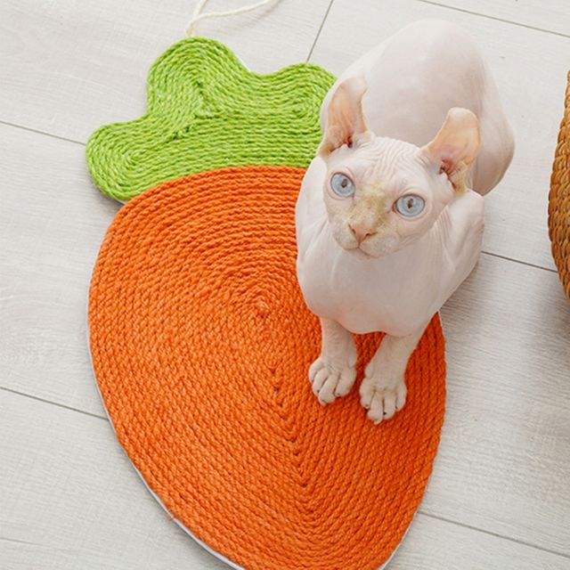 멍냥이랑 당근 고양이 벽걸이 스크래쳐