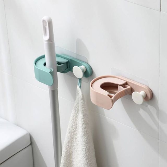 무타공 도어 옷걸이 화장실 공간활용 행거