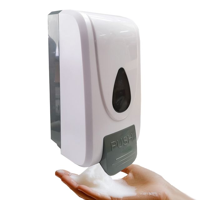 장만A607 욕실 폼비누 디스펜서 폼타입 거품 1L 거품비누디스팬서