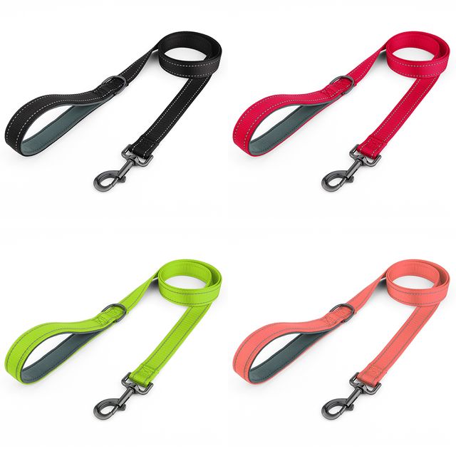 반려동물 나일론 핸들링 리드줄 4color H-00059