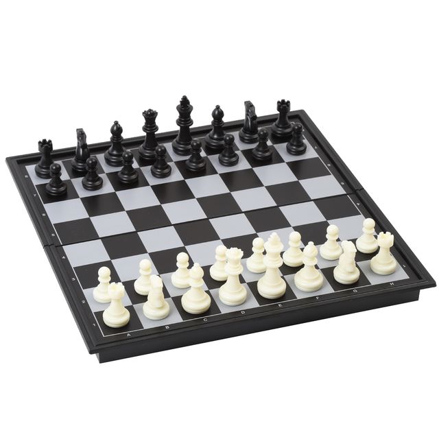 접이식 자석 체스판(25cmX25cm) 3in1 보드게임