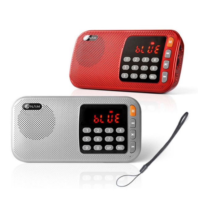 아남25 블루투스 라디오 FM 이어폰겸용 휴대용 MP3 미니 스피커