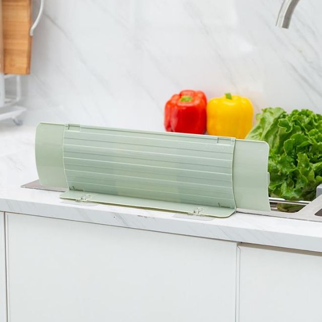 키밍 싱크대 물막이 가림막 길이조절 물받이 거치대