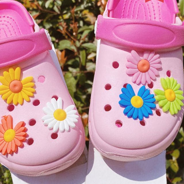 미니어처 슬리퍼 실내화 꾸미기 악세서리 꽃