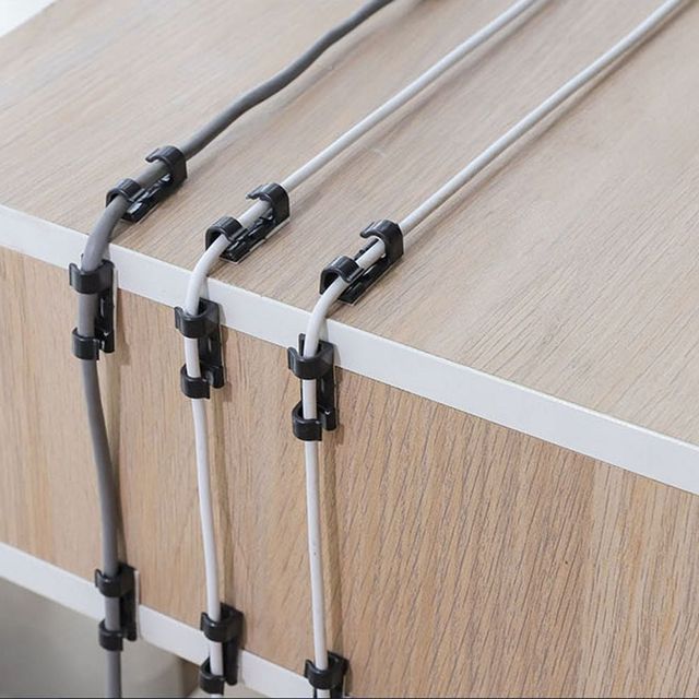 키밍 케이블 정리 클립 인테리어 필수 아이템