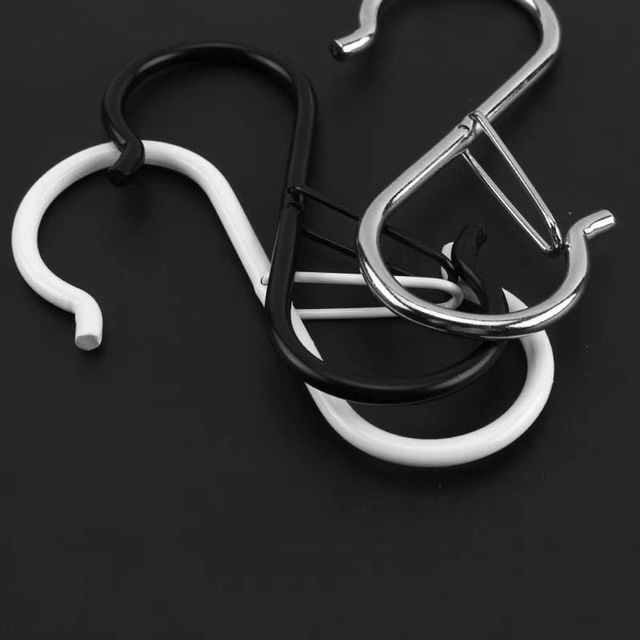 떨어지지 않는 다용도 S고리 소품걸이 10개 세트