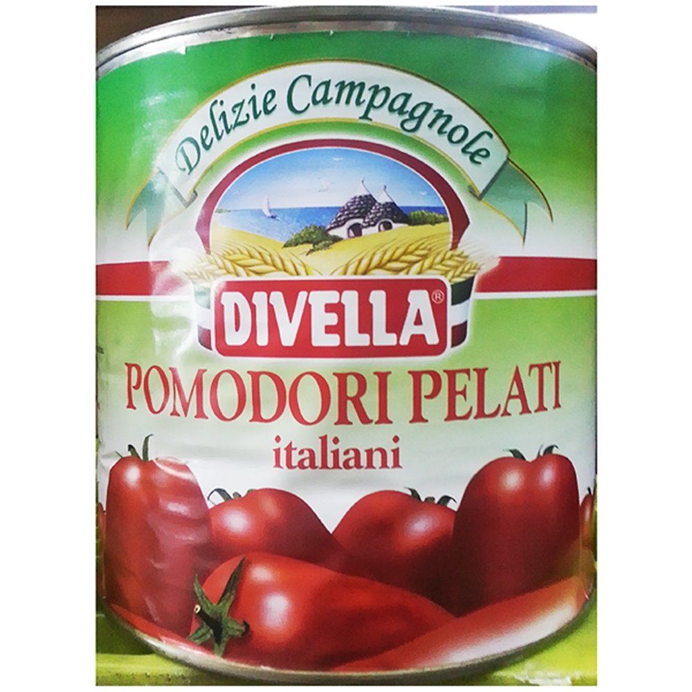 토마토캔 토마토홀 디벨라 영인 2.5kg 토마토 통조림