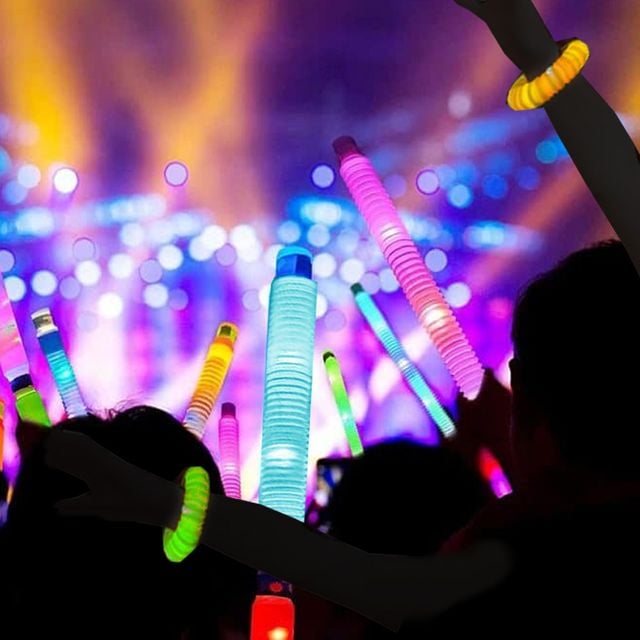 라이팅 팝튜브 LED팔찌 파티용품 응원봉 응원도구