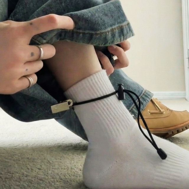 바지 밑단 끌림 방지 조절 수선 고정 스트랩 핀 클립