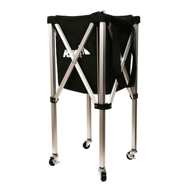 키카 볼캐리어 블랙 1P 대용량 원터치 테니스 볼카트