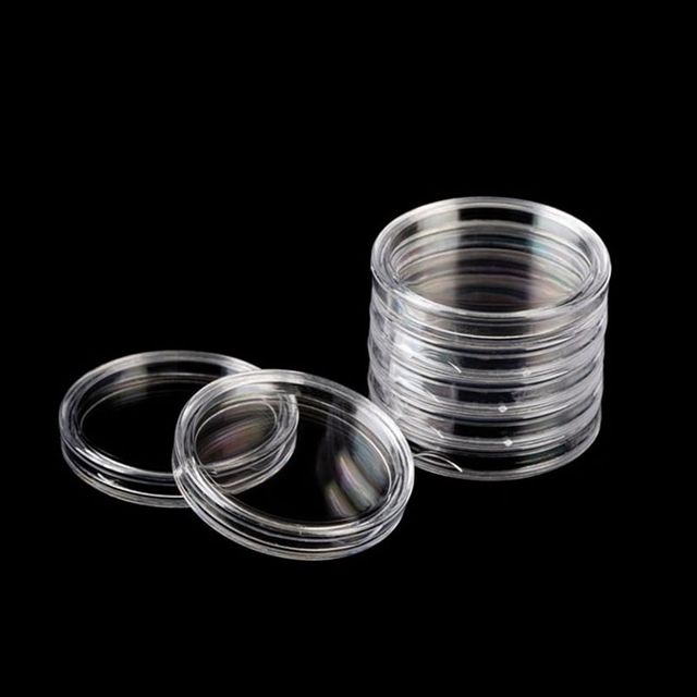 코인 동전 보관 캡슐 100p 25mm 27mm 수집품 보관